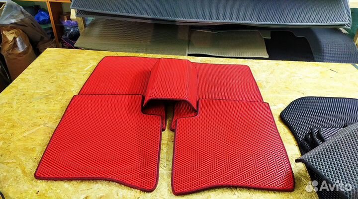 Коврики Ева с бортами с гарантией 1 год