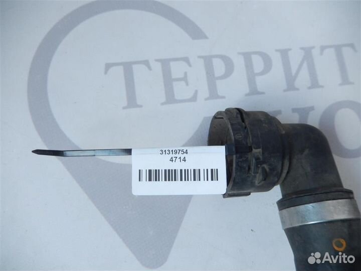 Патрубок радиатора верхний volvo S80 2007-2010