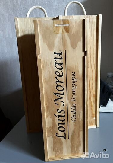 Деревянные коробки для бутылок