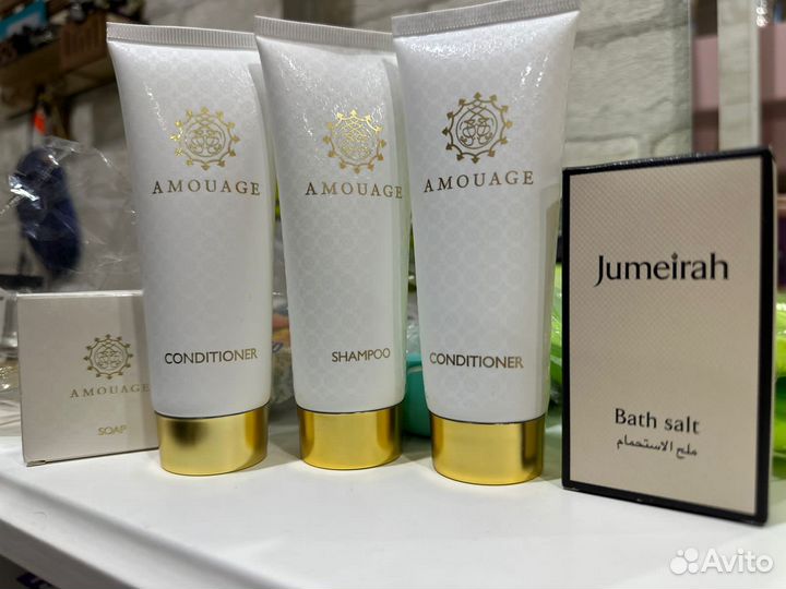 Amouage оригинал лосьон, шампунь, гель, мыло