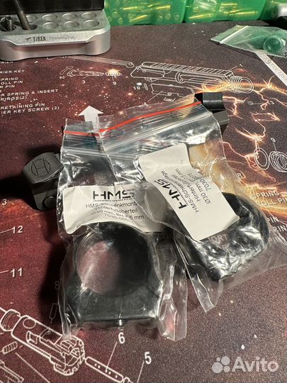 Продам кронштейн для Blaser кольца 30 мм