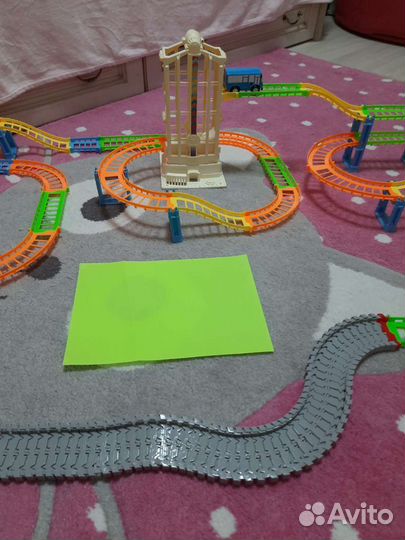 Игрушка Дорога Автотрек с лифтом
