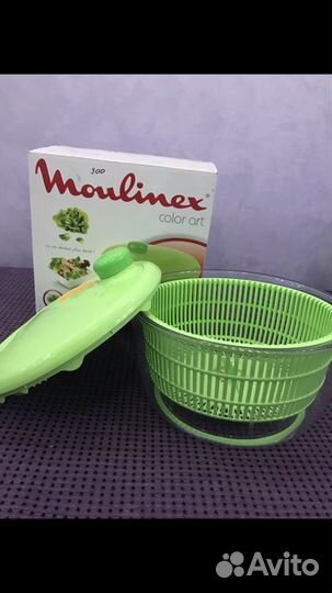 Сушилка для овощей и зелени Moulinex M8000302 с пр