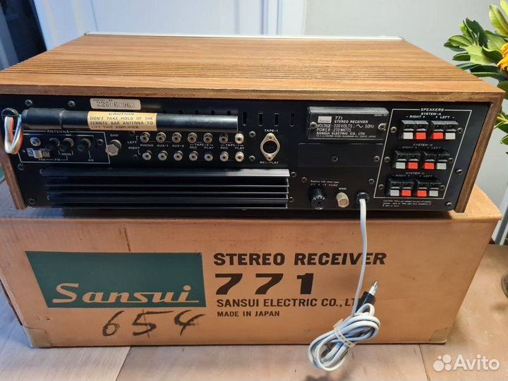 Ресивер sansui 771