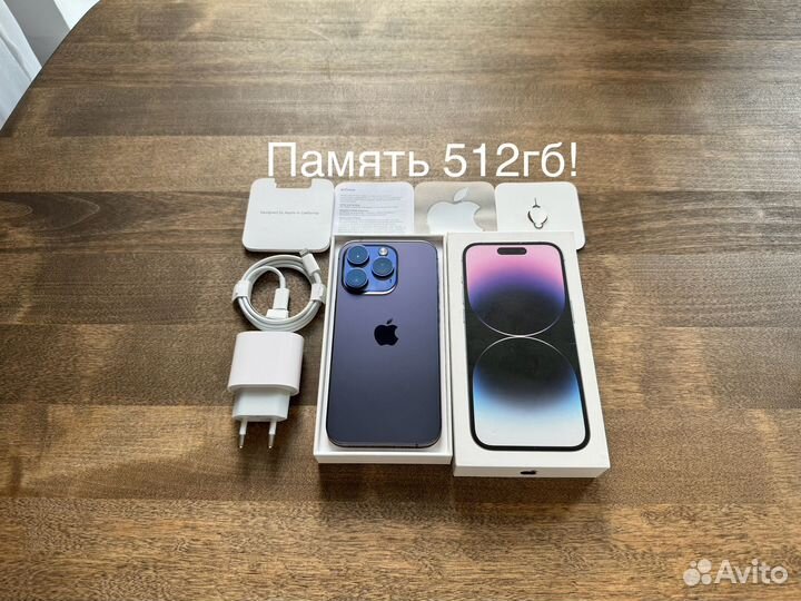 iPhone 14 Pro Deep Purple 512gb,2 sim