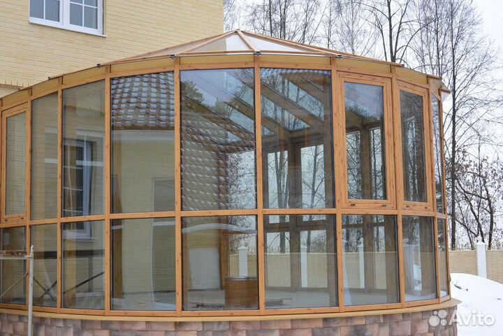 Пластиковые окна, остекление беседок под заказ