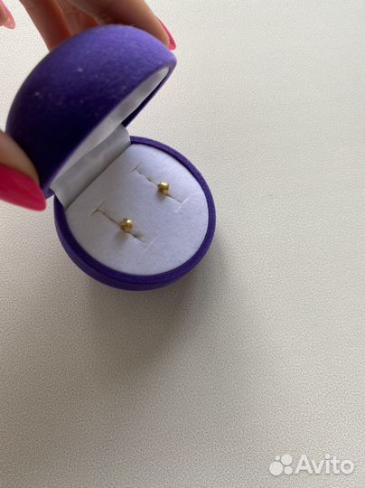 Серьги из медицинской стали