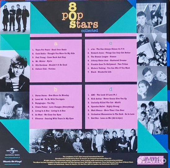 Винил Various – 80s Pop Stars Collected (2LP red,s