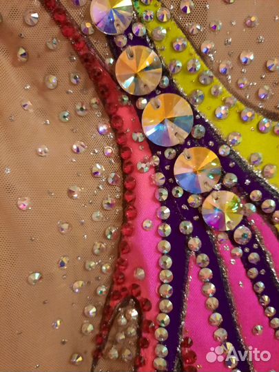 Купальник для художественной гимн. на рост 134-140