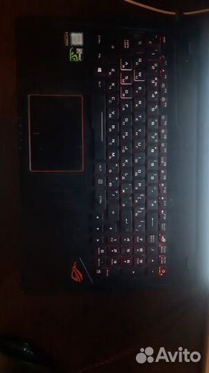 Продам игровой ноутбук asus Strix GL553VE