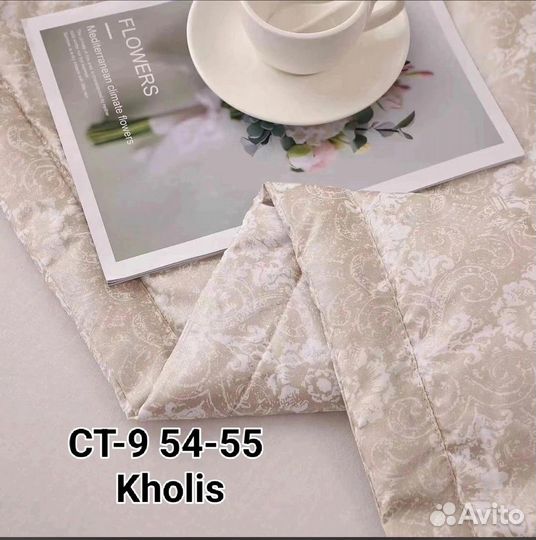 Одеяла и подушки шёлк