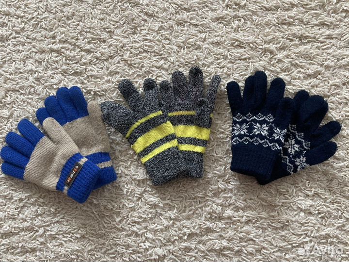 Перчатки детские одним пакетом