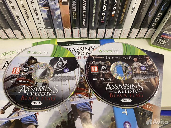 Xbox 360 Assassin’s Creed 4 Чёрный Флаг