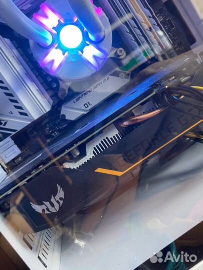 Видеокарта asus TUF gtx 1660 ti 6gb