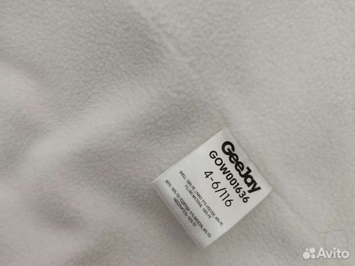 Пуховик для девочки 116