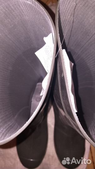 Сапоги из пвх с металлическим подноском