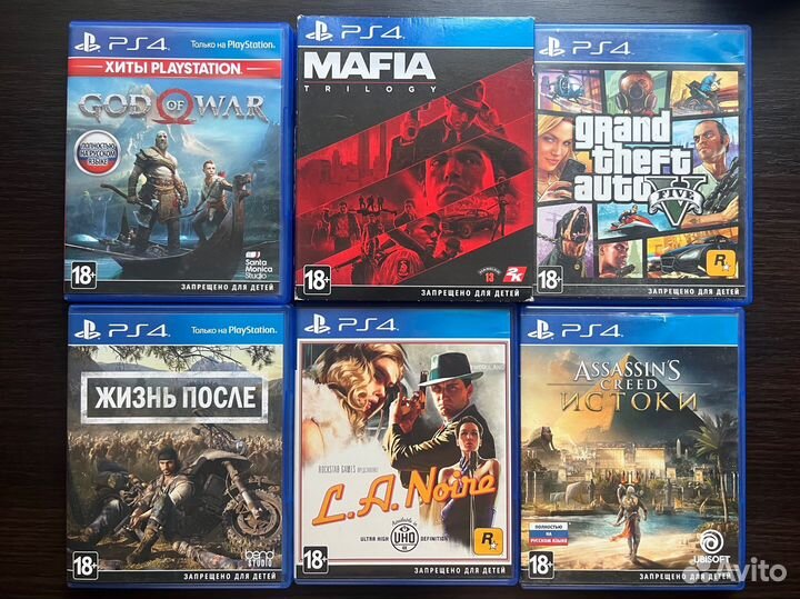 Игры ps4 / days gone / gta 5/ mafia trilogy
