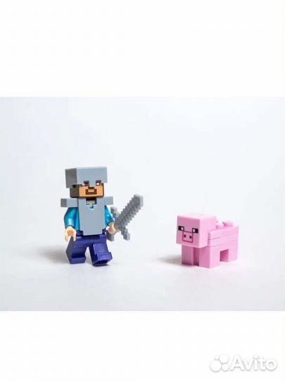 Конструктор аналог lego майнкрафт