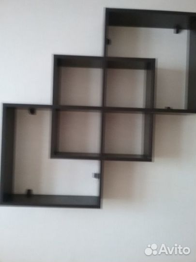 Полка настенная навесная новая
