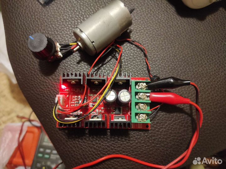 Шим регулятор скорости DC двигателя 10-50v, 40A