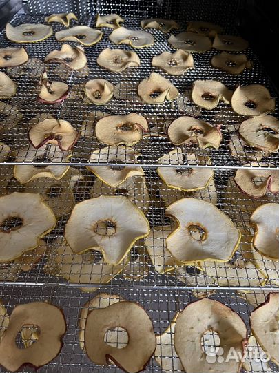 Яблочные чипсы