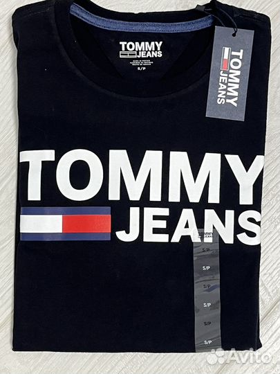 Футболка новая Tommy jeans оригинал р.S унисекс