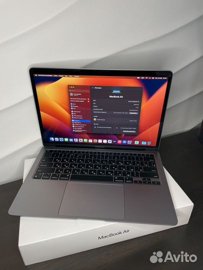Macbook air 13 2020 8/256