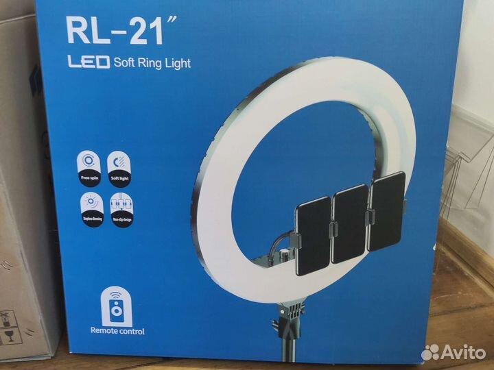 Кольцевая лампа 54см