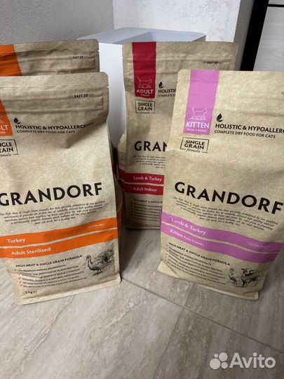 Корм для кошек Grandorf