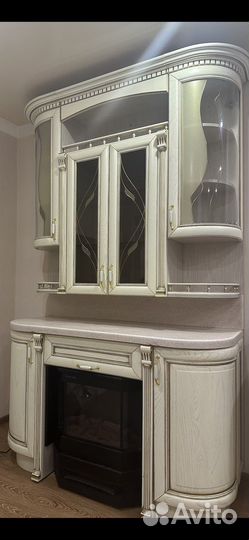 Буфет с камином