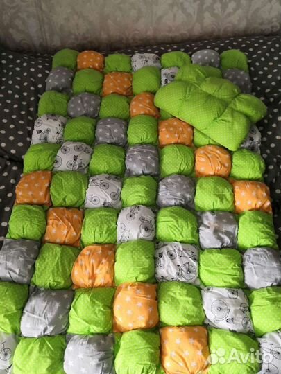 Детское одеяло в кроватку Бомбон