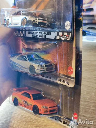 Hot wheels premium Nissan Skyline R34 Форсаж