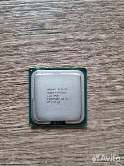 Процессор Intel 04 celeron/Intel 06 pentium