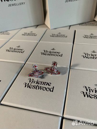 Серьги гвоздики Vivienne Westwood