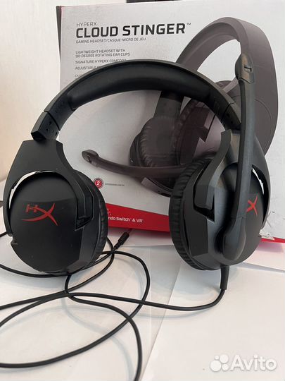 Наушники Hyper X cloud Stinger
