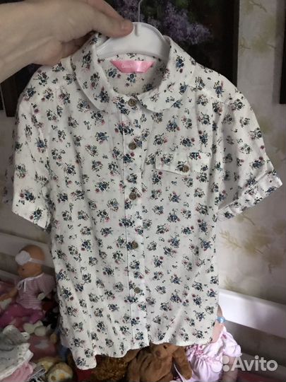 Вещи пакетом на девочку 104 110