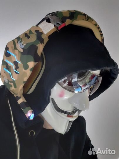 Игровые наушники Elite GT 88 Подсветка Микрофон