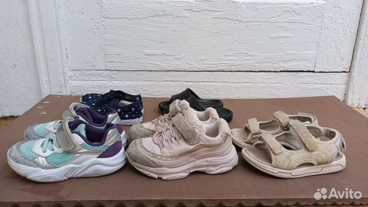 Обувь для девочки 25 пакетом