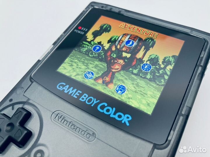 IPS Nintendo Game Boy Color «Gun Metal»