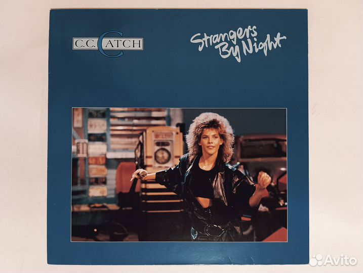 LP C.C.Catch - Strangers By Night Germany 1986г