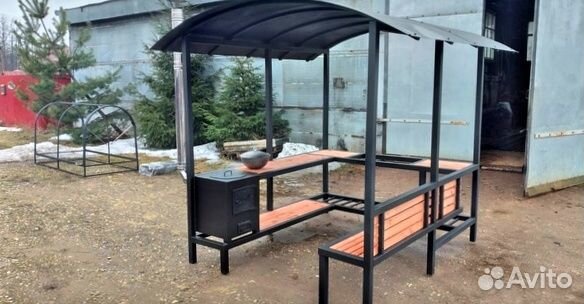 Мангал, печка под казан