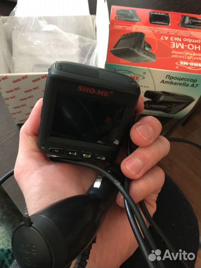 Видеорегистратор с радар-детектором SHO-ME Combo №
