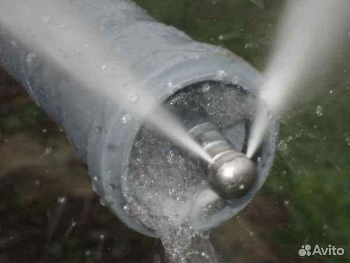 Гидродинамическая промывка(прочистка )канализации