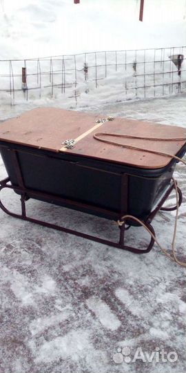 Санки - ящик рыбацкие