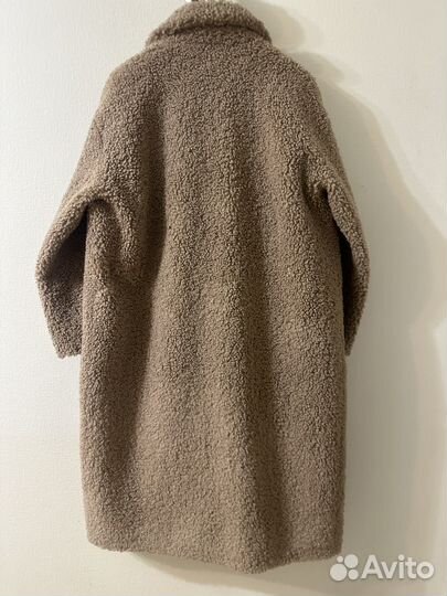 Шуба из экомеха женская чебурашка 50 размер