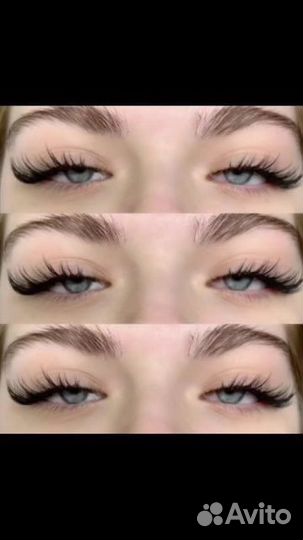 Модель на наращивание ресниц