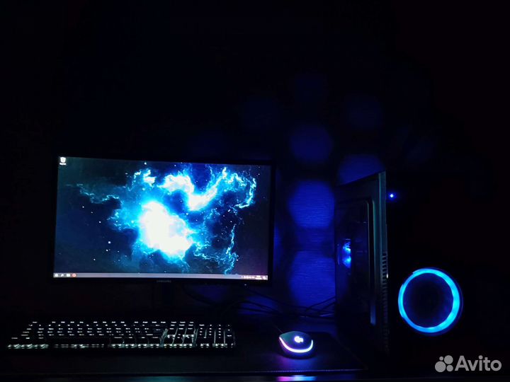 Игровой компьютер intel core i7 Rx 570 8 gb