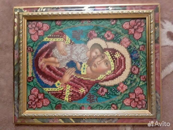 Икона Мазайка.стекло