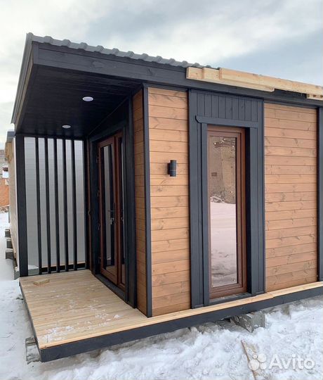 Баня каркасная от производителя