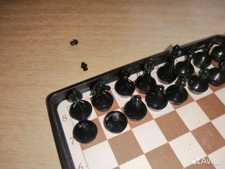 Шашки, шахматы СССР. Дорожные. 2 набора